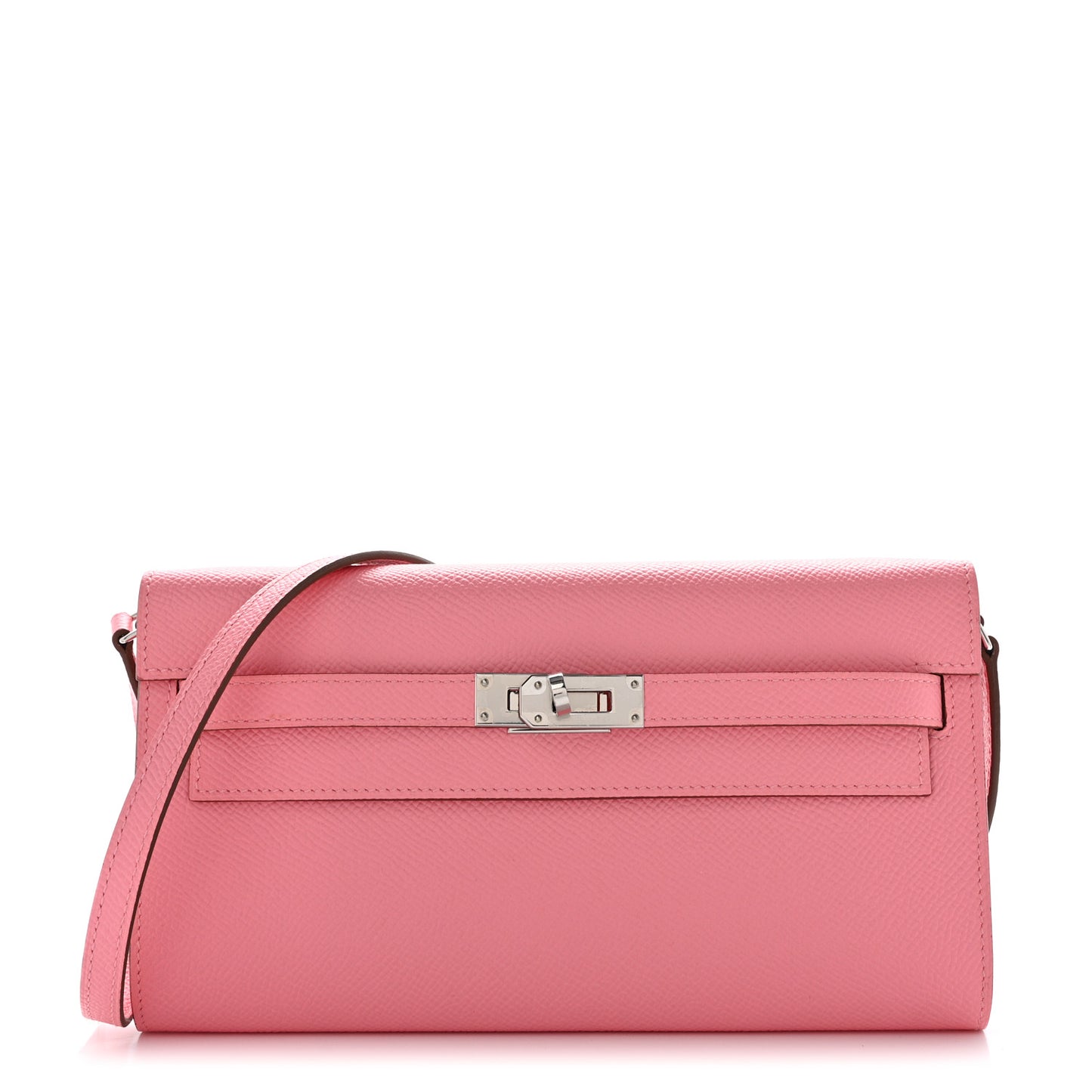 Epsom Kelly Wallet To Go Rose Confetti