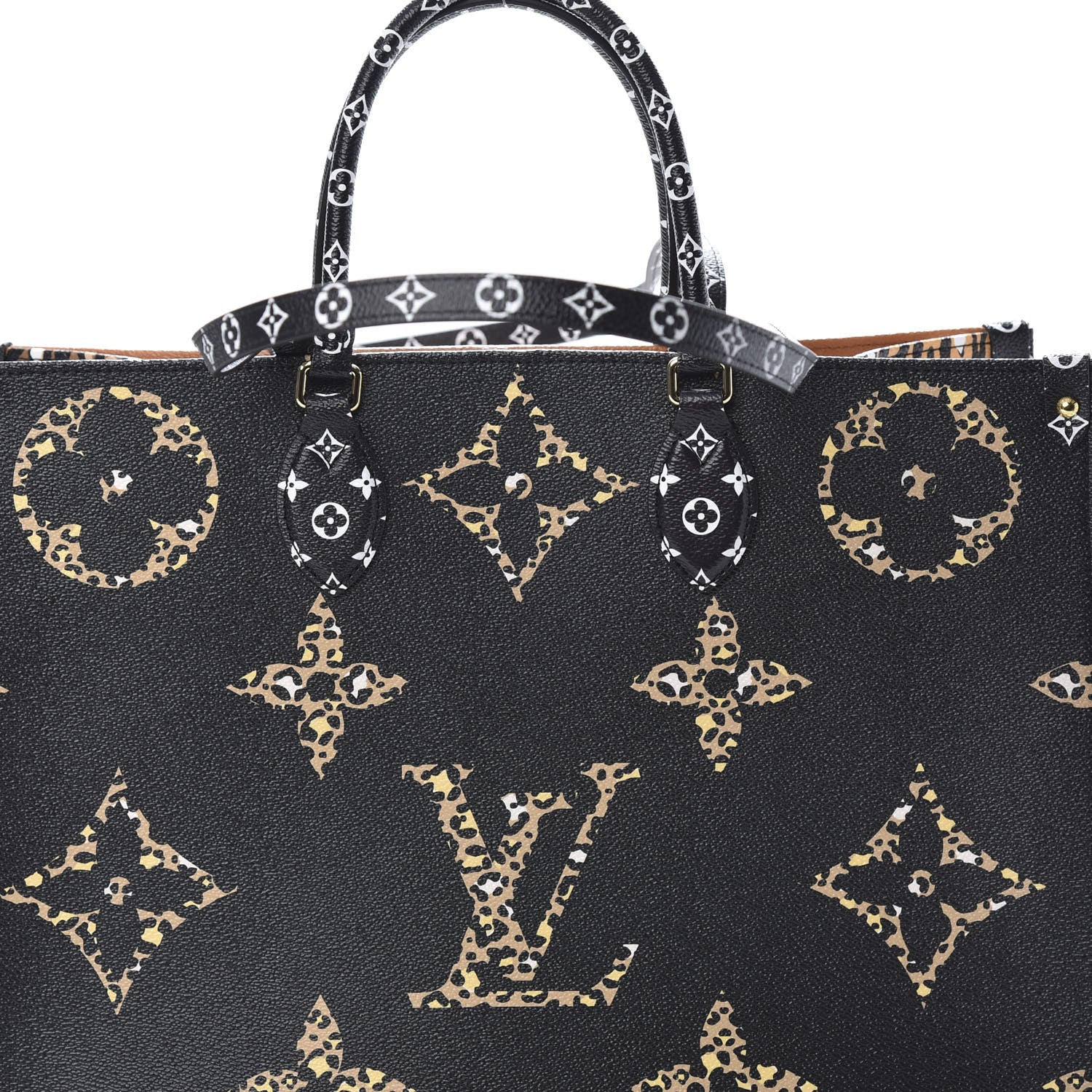 Louis Vuitton Monogram Giant Jungle Onthego GM Black 8 of 11