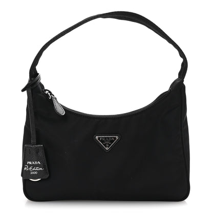 Prada Tessuto Nylon Mini Re-Edition 2000 Bag Black 1 of 9