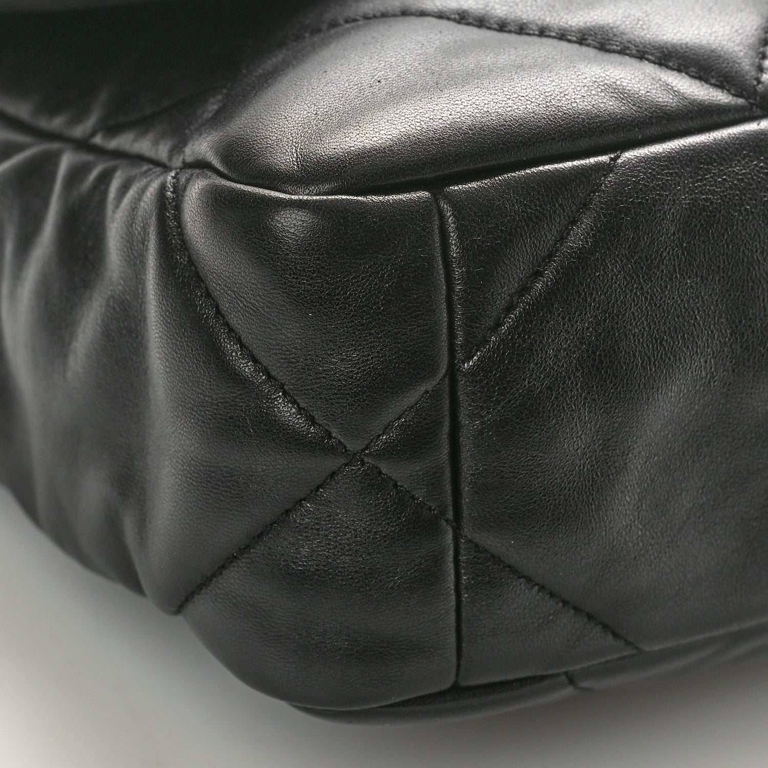 Chanel Lambskin Quilted Medium Chanel 19 Flap Black 9 of 11