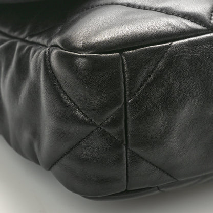 Chanel Lambskin Quilted Medium Chanel 19 Flap Black 9 of 11