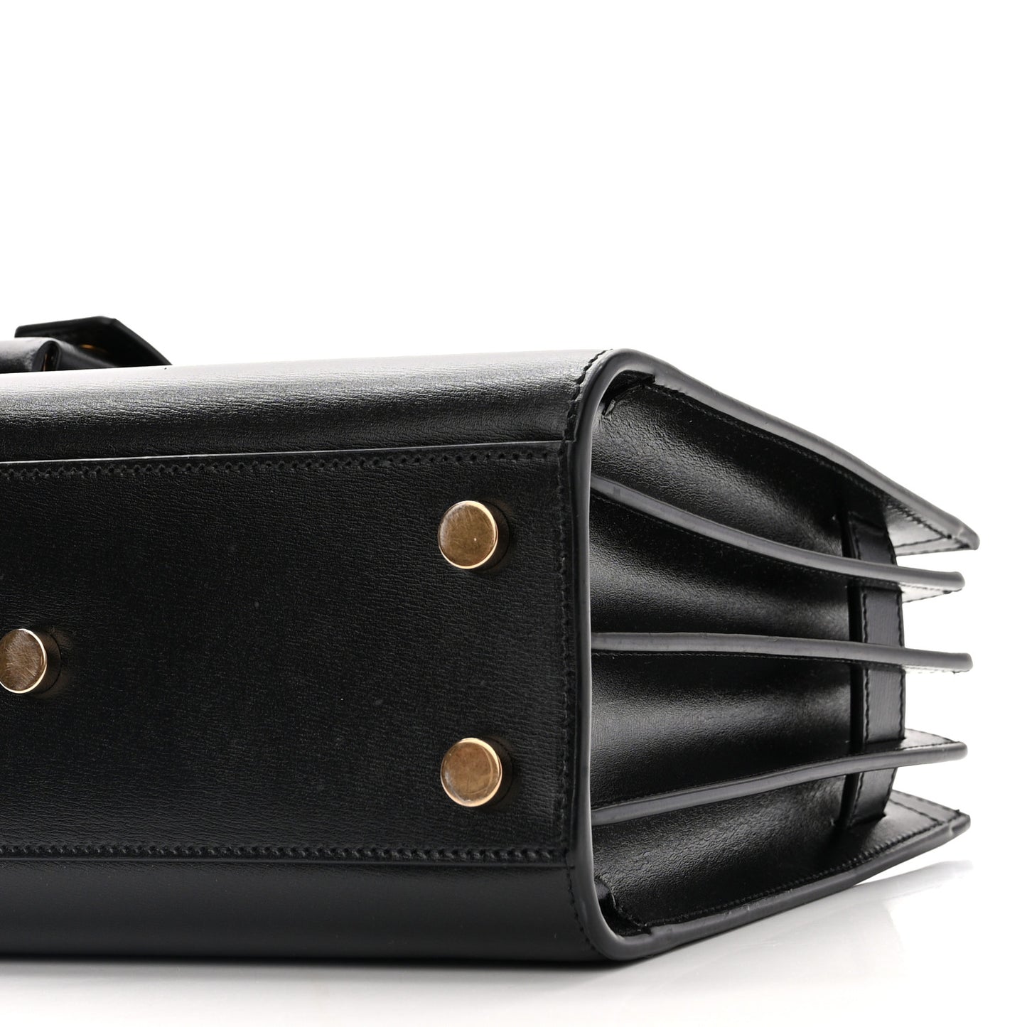 Calfskin Nano Sac De Jour Black