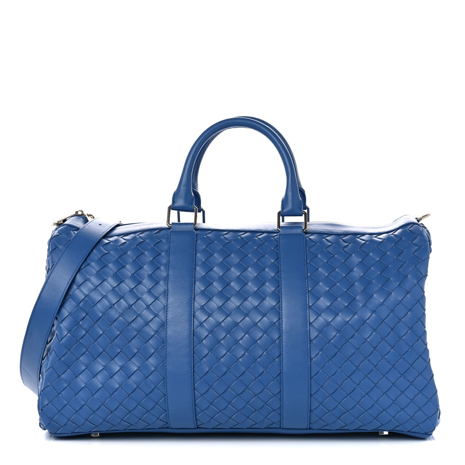 Bottega Veneta Nappa Intrecciato Medium Duffle Bag Admiral 1 of 11