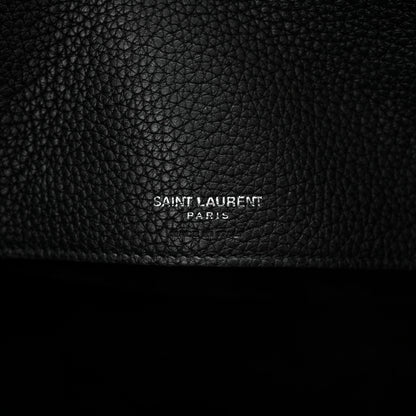 Saint Laurent Grained Calfskin Small Supple Sac De Jour Black 7 of 11