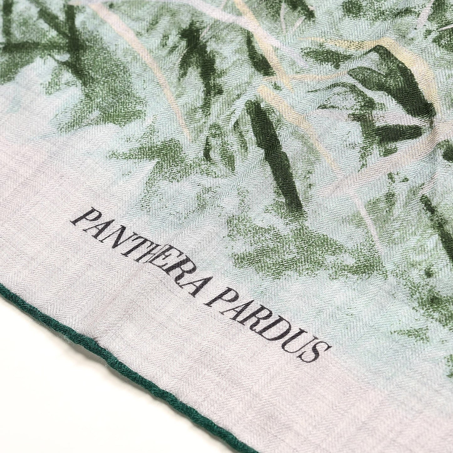 Cashmere Silk Panthera Pardus Scarf 140