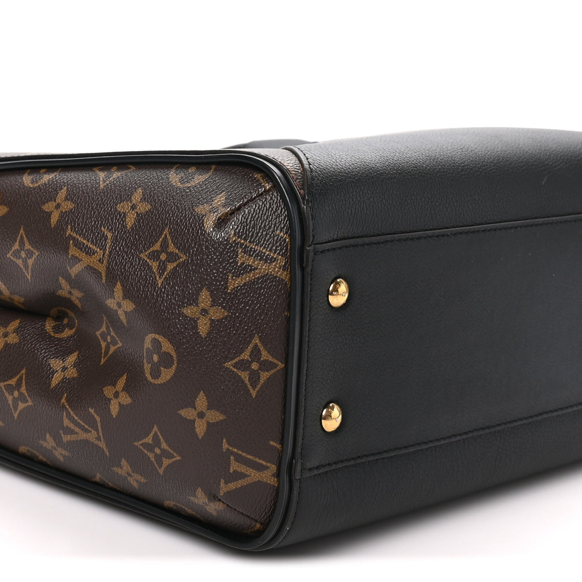 Louis Vuitton Calfskin Monogram Kimono Tote Black 8 of 9