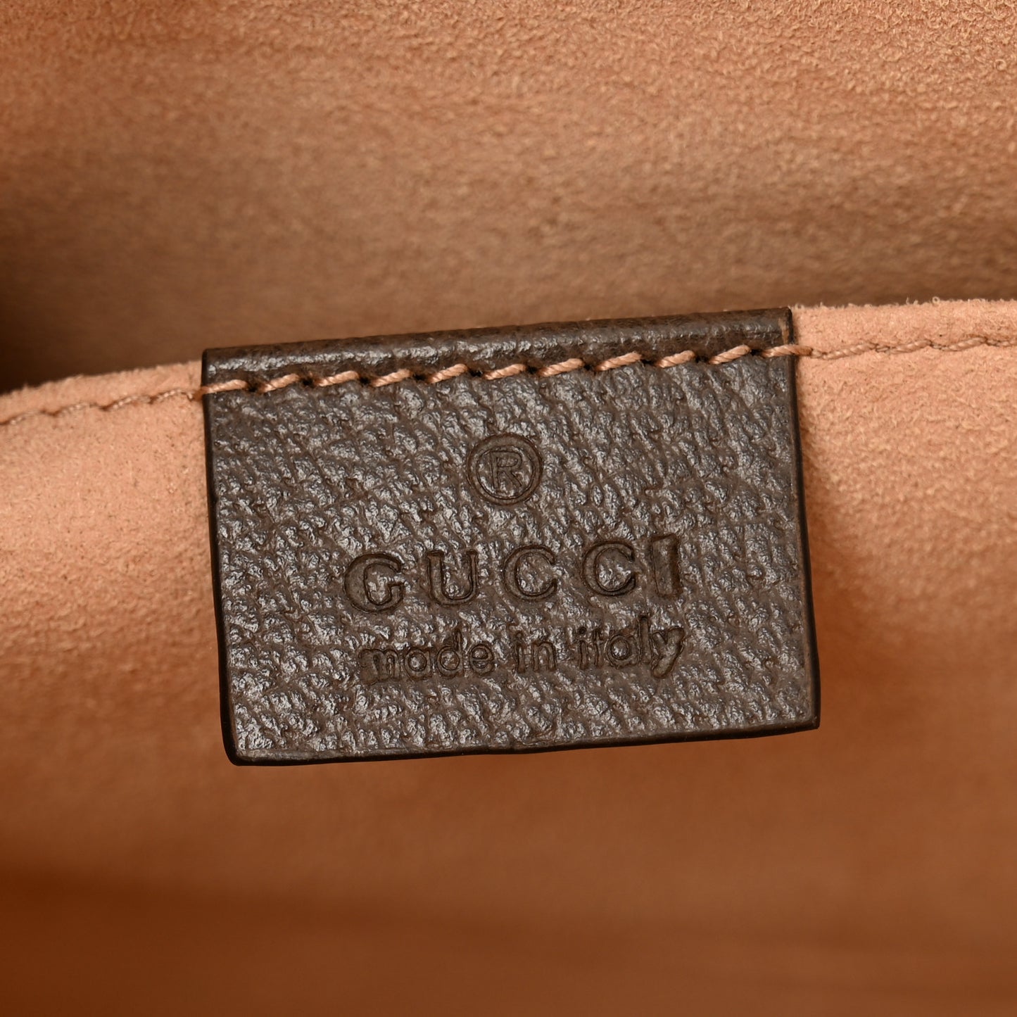 GG Supreme Monogram Small Ophidia Tote Bag Brown