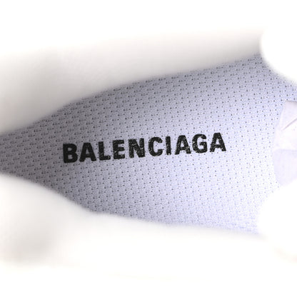 Balenciaga Fabric Mesh Clear Sole Fluo Womens Triple S Sneakers 38 White Fluo Yellow 8 of 8