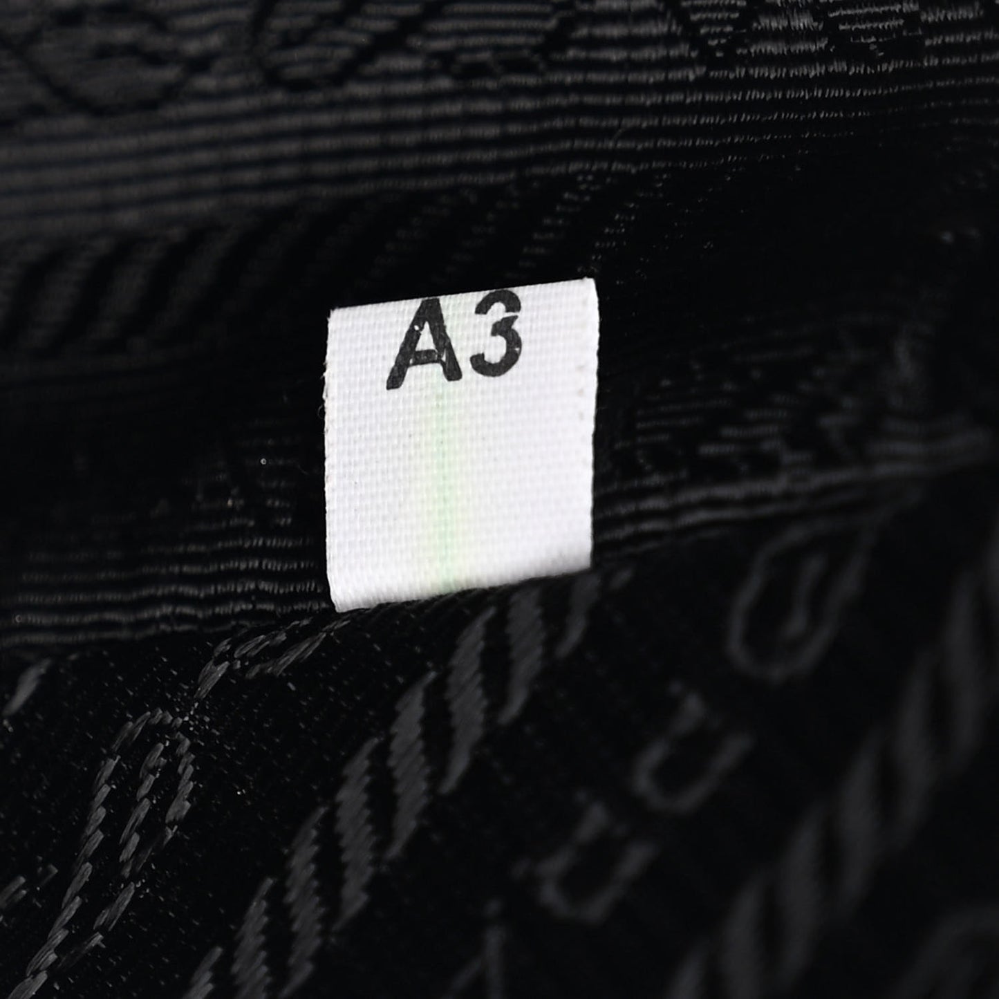 Jacquard Triangolo Symbole Embroidered Mini Triangle Bag Black Corda