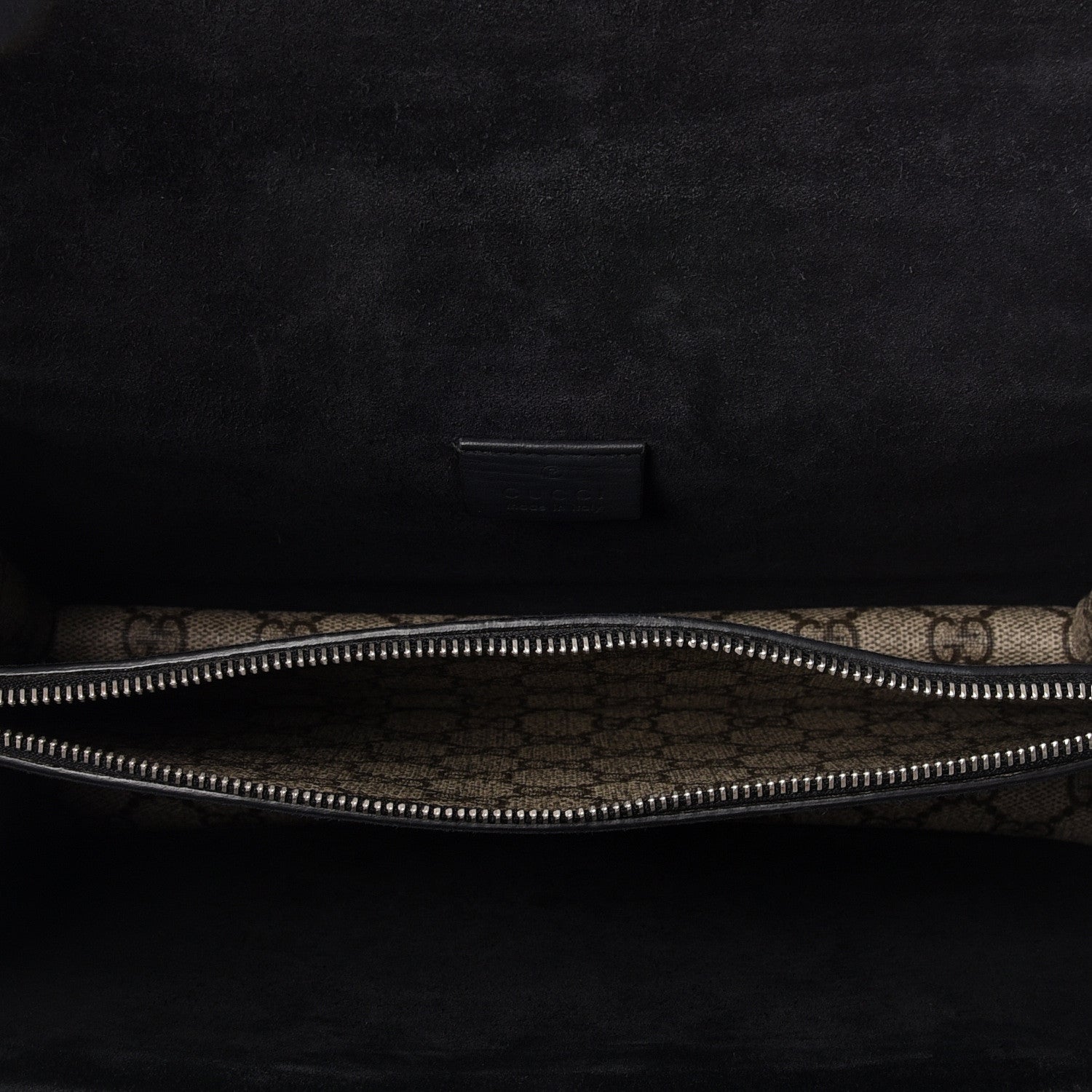 Gucci GG Supreme Monogram Small Dionysus Shoulder Bag Black 4 of 13