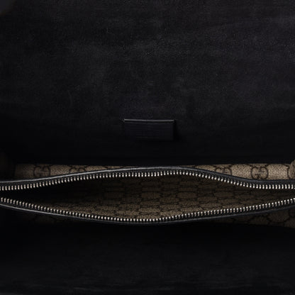 Gucci GG Supreme Monogram Small Dionysus Shoulder Bag Black 4 of 13