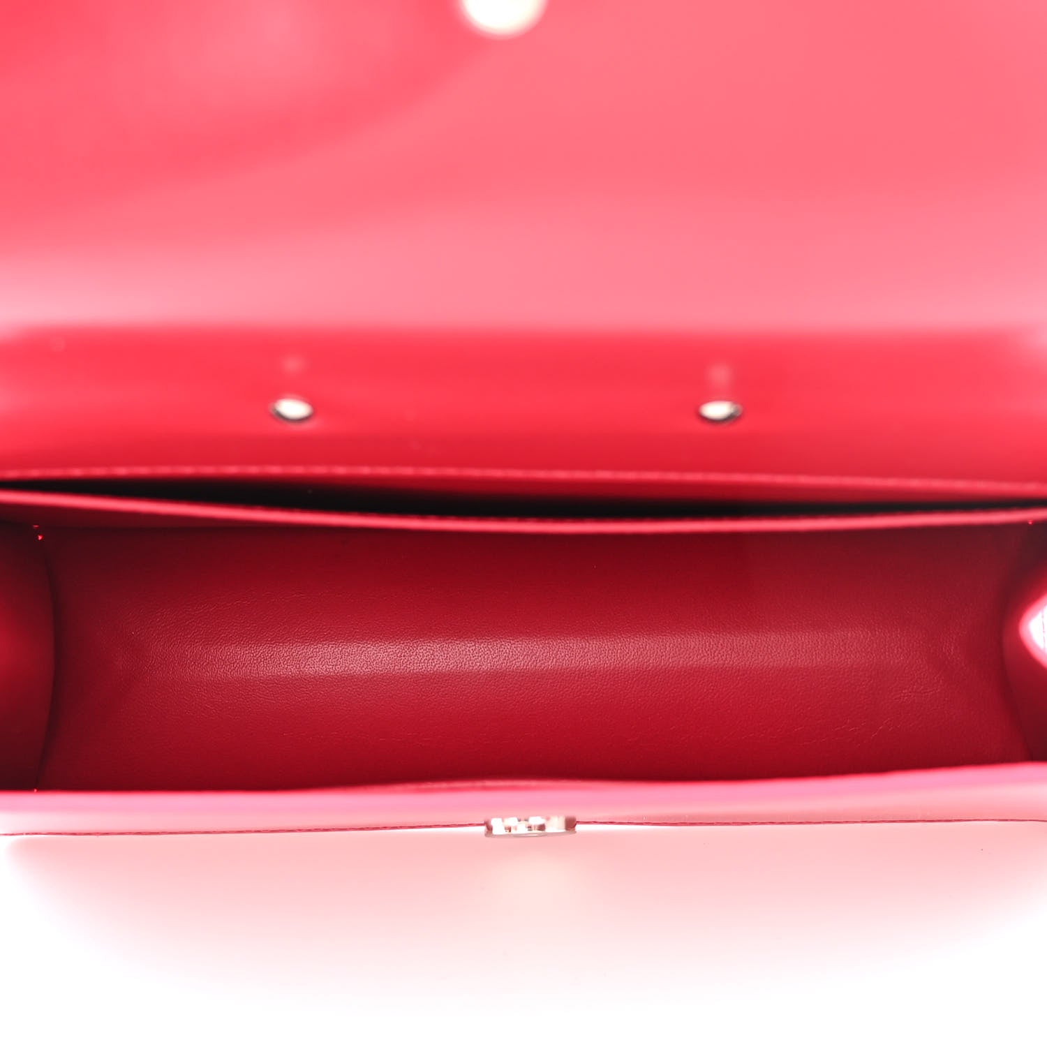 Alexander McQueen Calfskin Small Slash Bag Fuscia Lipstick 5 of 10