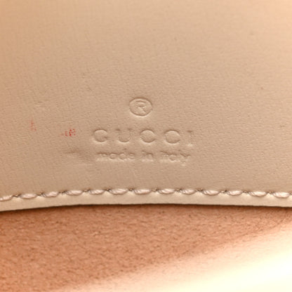 Gucci Boarded Dyana Lux Calfskin Mini Jackie 1961 Hobo Mystic White 6 of 15