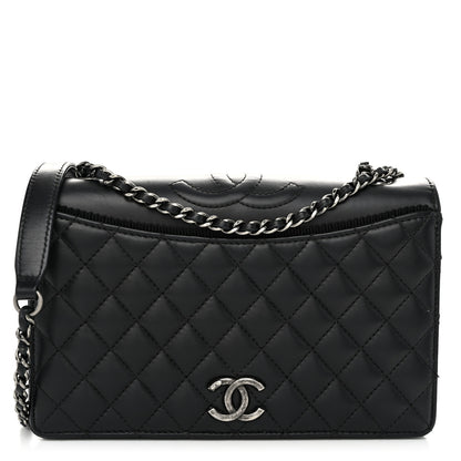 Chanel Calfskin Quilted Small Ballerine Flap Black 1 of 11