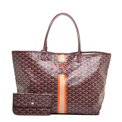 Goyard Goyardine Saint Louis GM Burgundy 1 of 8