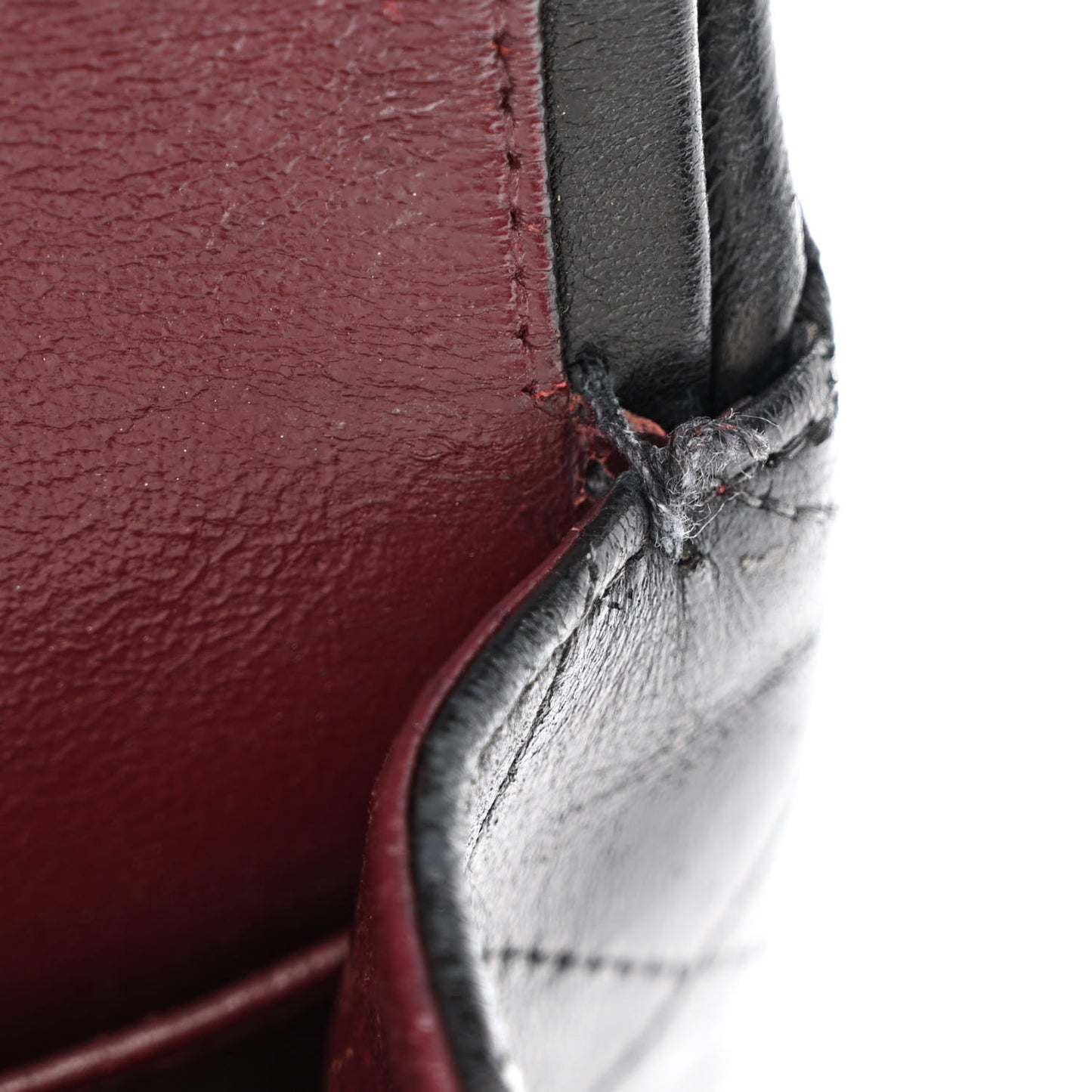 Lambskin Quilted Small Double Flap Black