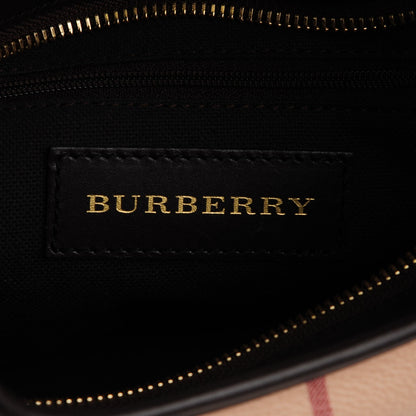 Burberry Haymarket Check Small Brooklyn Hobo Brown 8 of 10