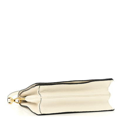 Prada Vitello Daino Flap Crossbody Bianco 4 of 9