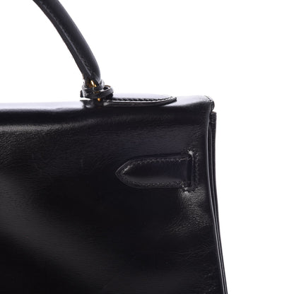 Hermes Box Kelly Retourne 32 Black 26 of 49
