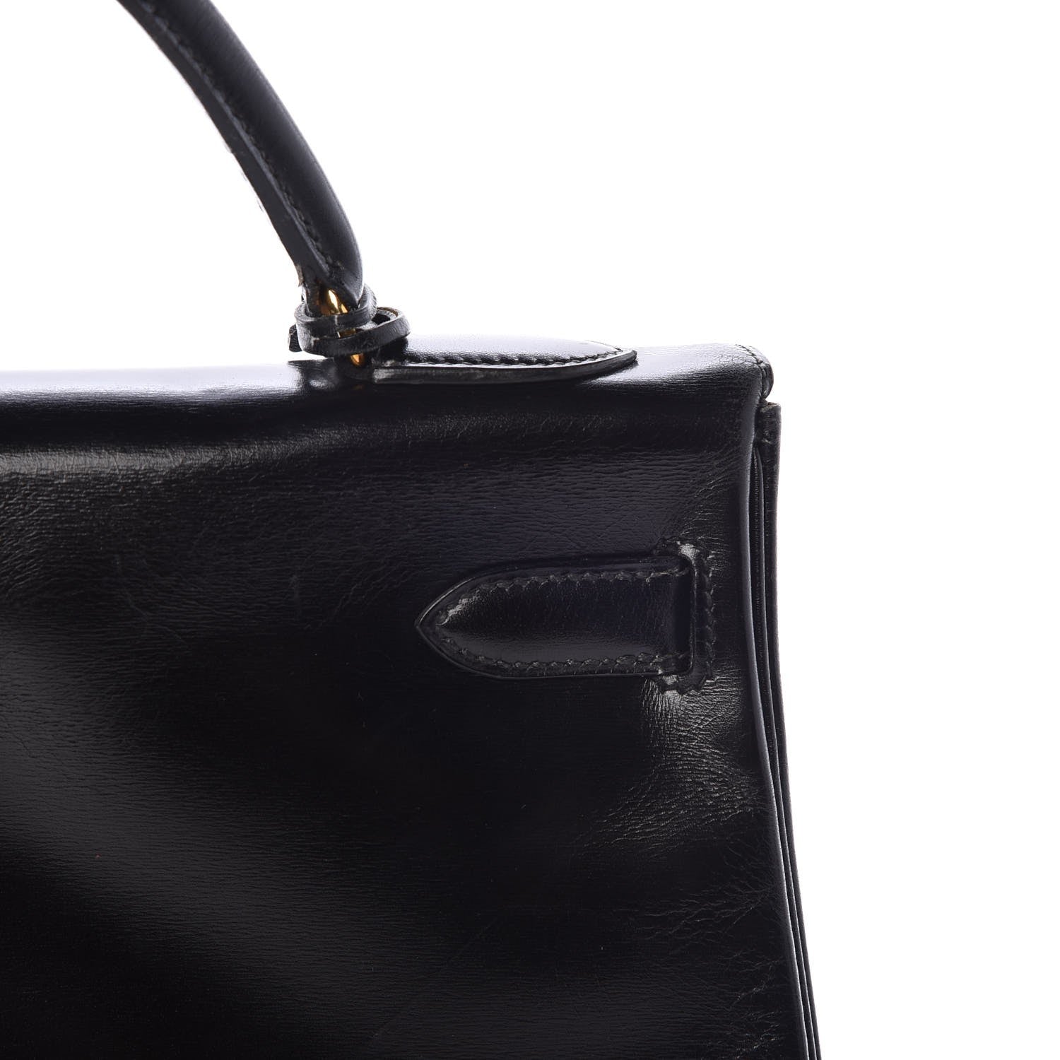 Hermes Box Kelly Retourne 32 Black 25 of 47