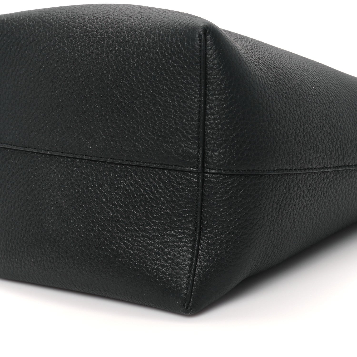 The Row Grained Calfskin Medium N/S Park Tote Black 10 of 11