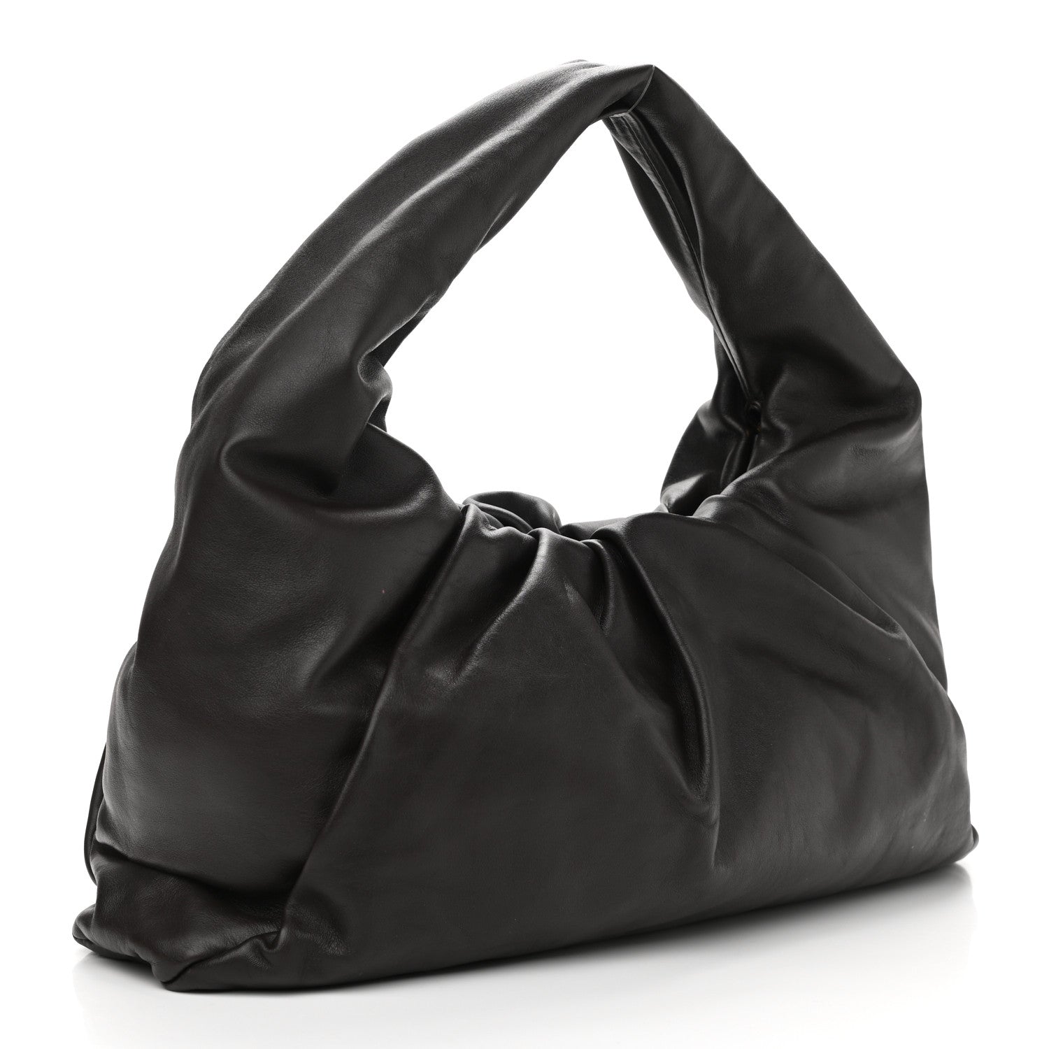 Bottega Veneta Smooth Butter Calfskin Small The Shoulder Pouch Fondente 3 of 10