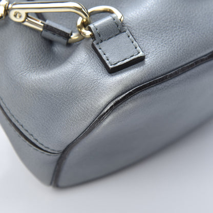 Chloe Suede Calfskin Mini Faye Backpack Cloudy Blue 11 of 11