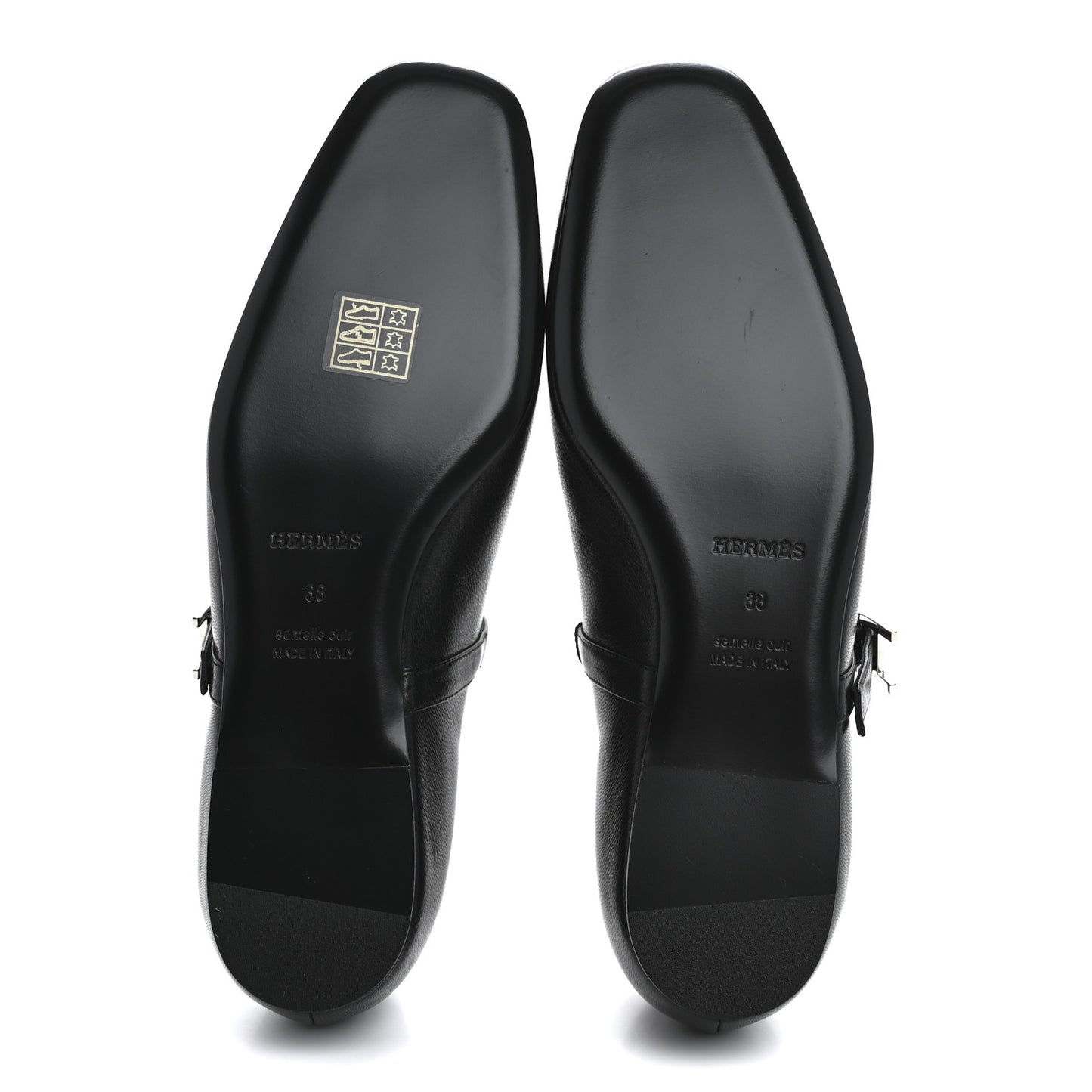 Goatskin Jane Ballet Flats 38 Black