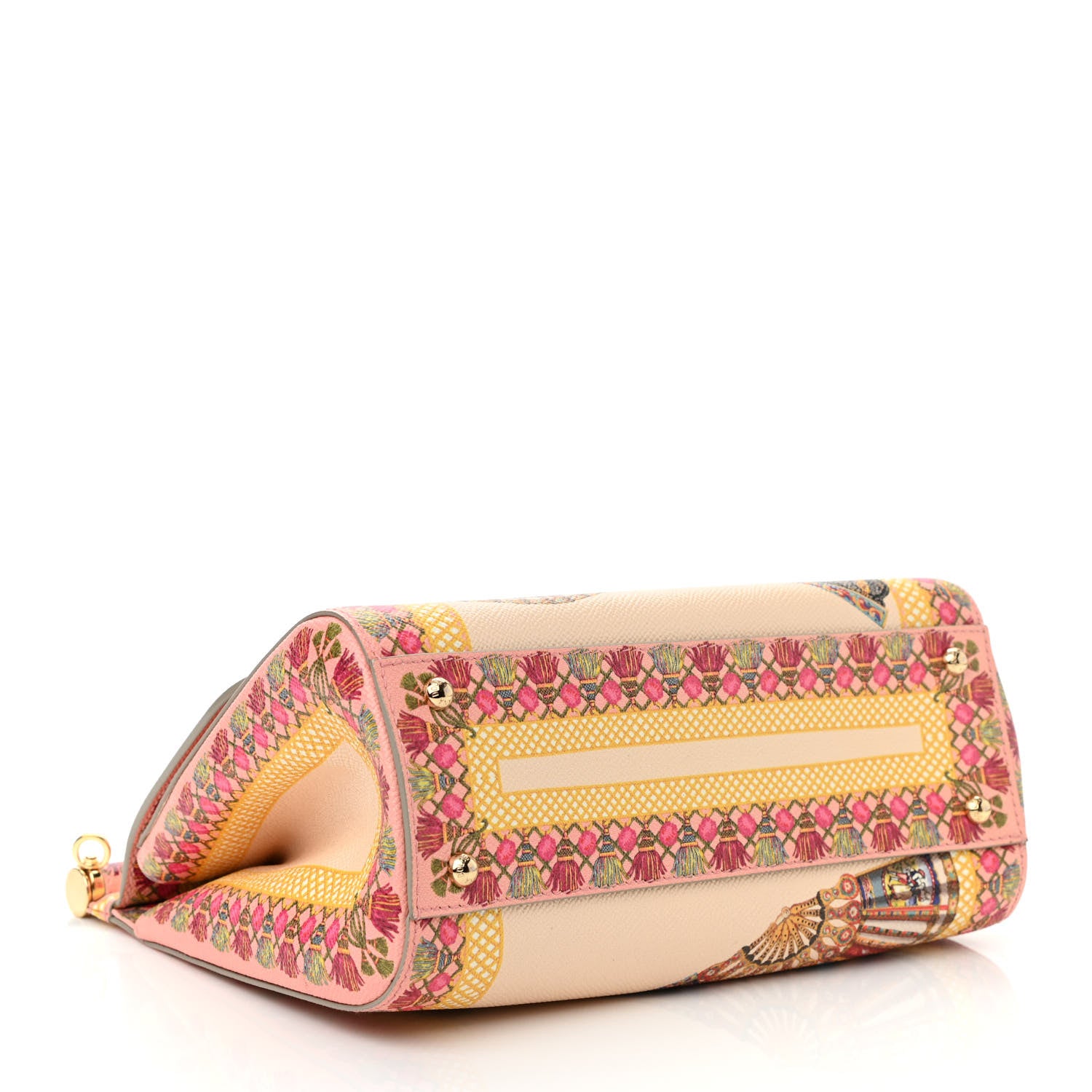 Dolce & Gabbana Dauphine Foulard Print Medium Miss Sicily Satchel Multicolor 4 of 8