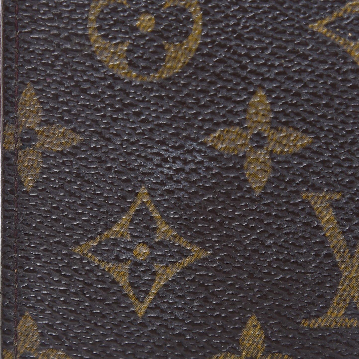 Monogram Checkbook Holder Case Wallet