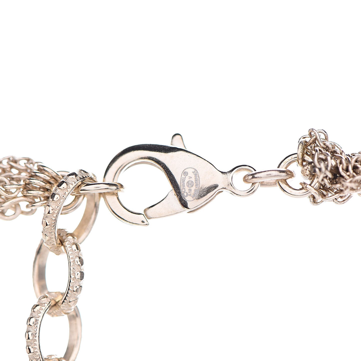 Crystal Pearl CC Long Multistrand Necklace Gold