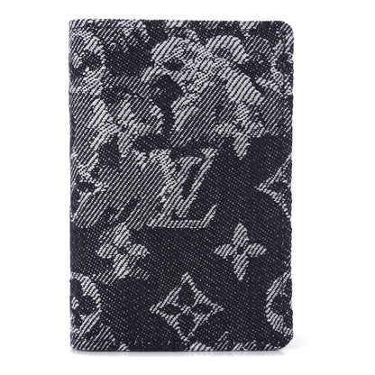 Louis Vuitton Monogram Tapestry Pocket Organizer Bleu 1 of 8