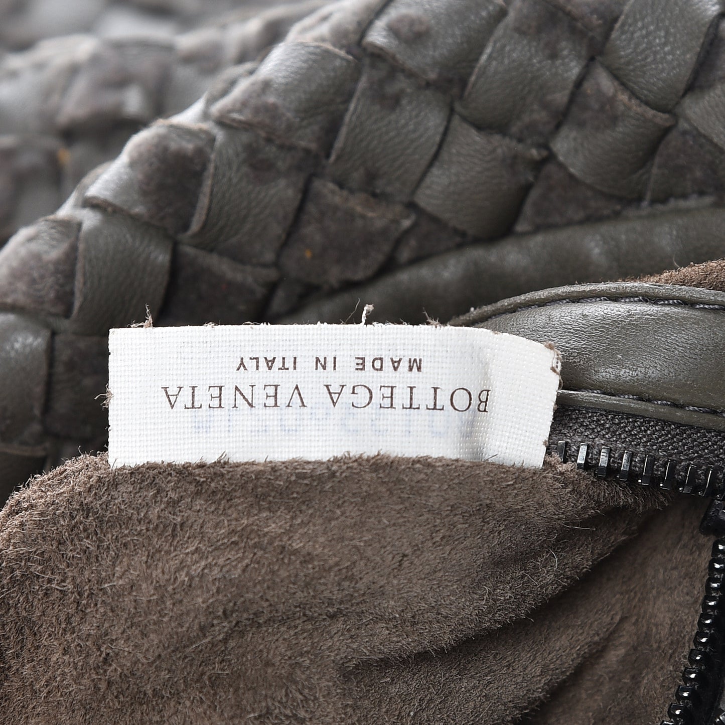 Nappa Velours Intrecciato Large Veneta Hobo Matita