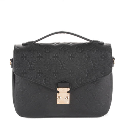 Louis Vuitton Empreinte Pochette Metis Black 1 of 8