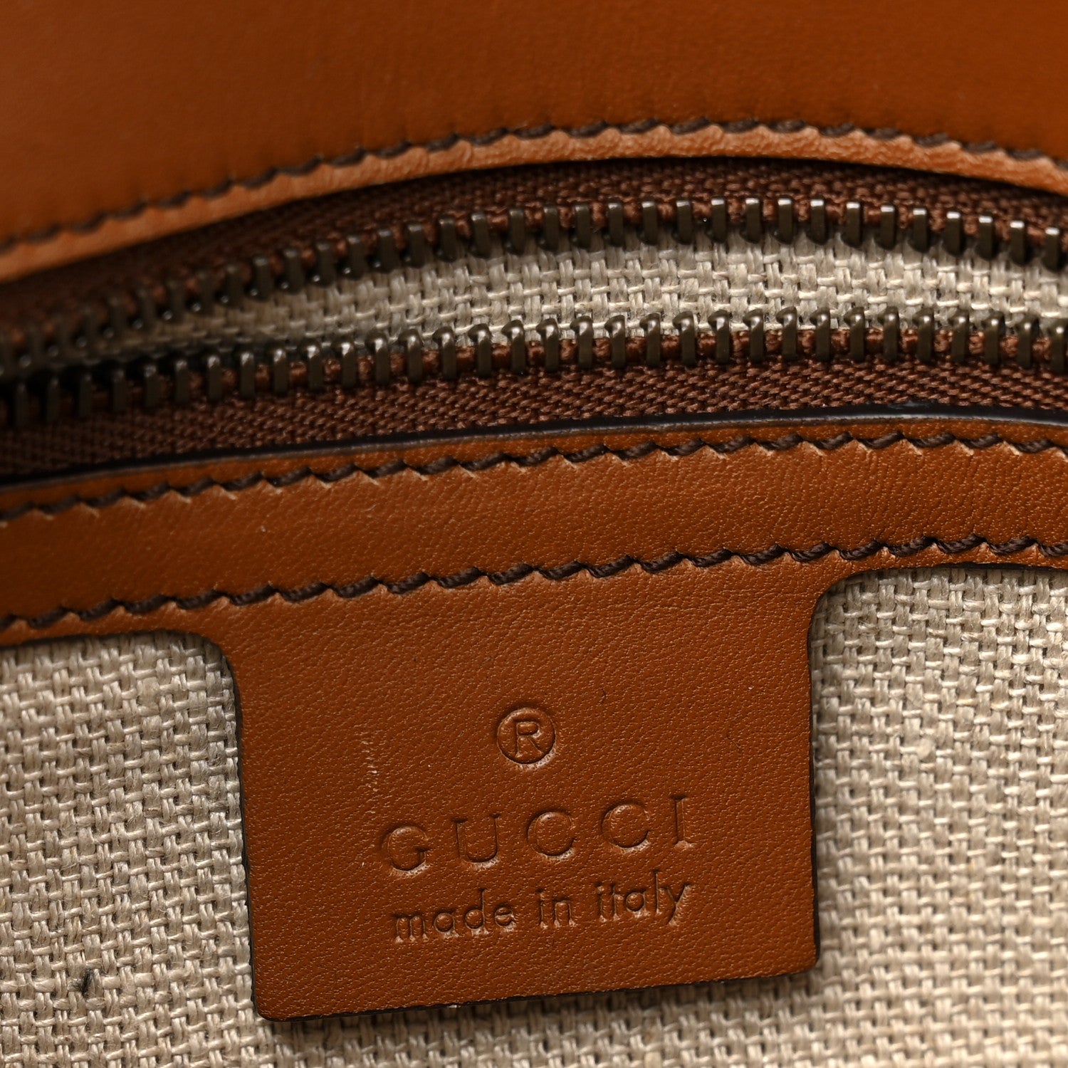 Gucci Calfskin Medium Lady Web Shoulder Bag Cuir 6 of 15