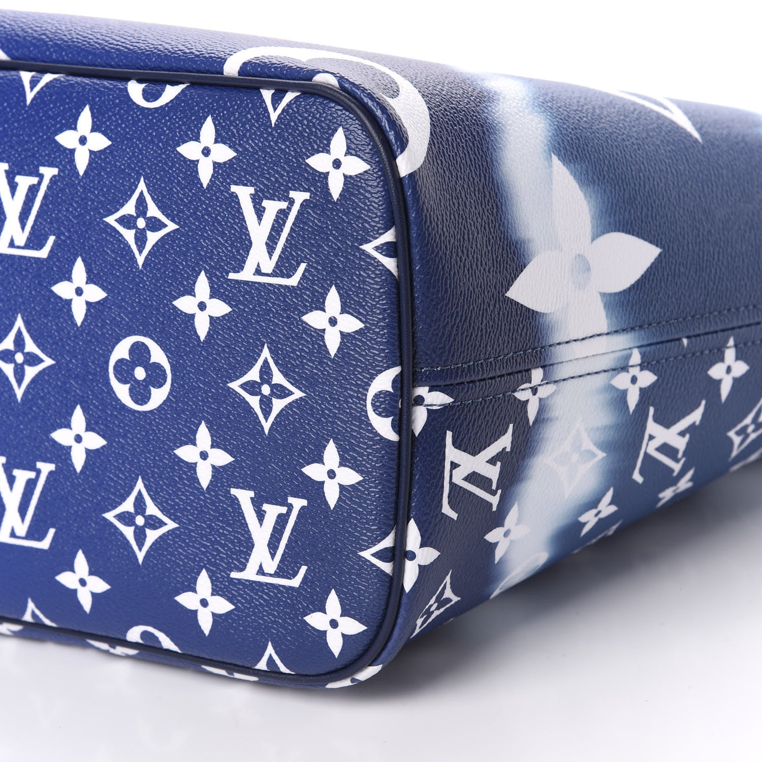 Louis Vuitton Monogram Escale Neverfull MM Blue 8 of 12