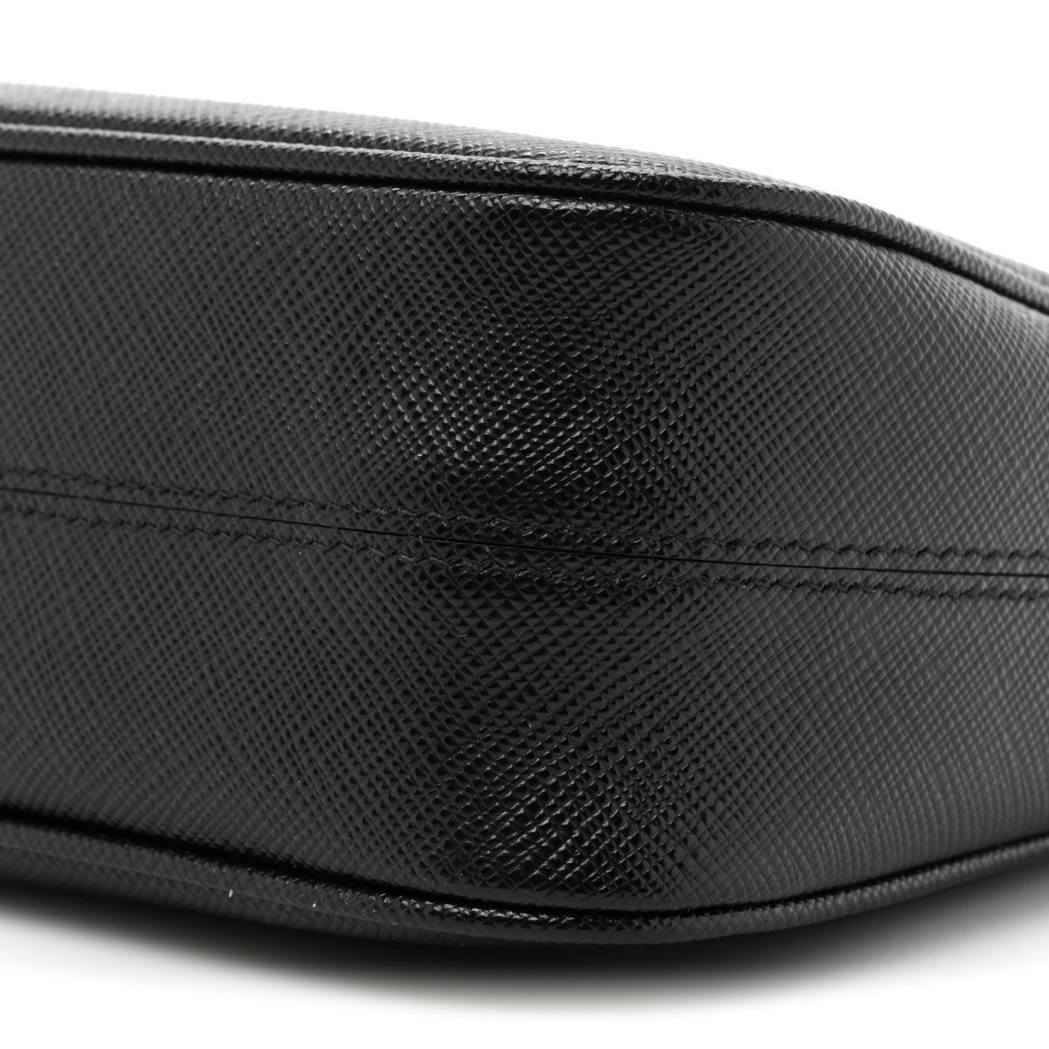 Prada Saffiano Lux Re-Edition 2005 Shoulder Bag Black 7 of 9