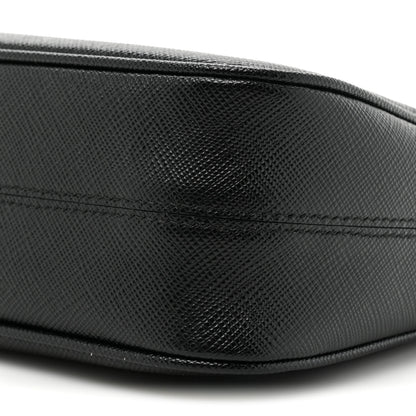 Prada Saffiano Lux Re-Edition 2005 Shoulder Bag Black 7 of 9