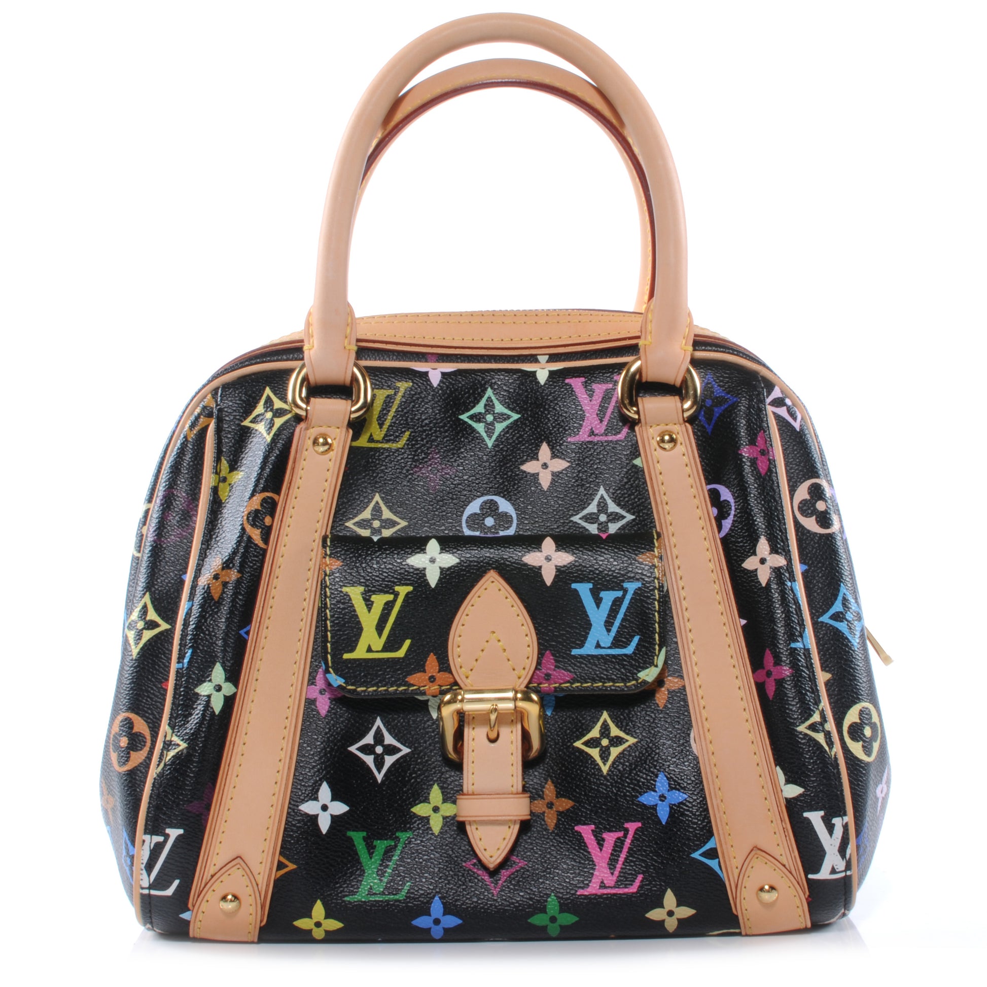 Louis Vuitton Monogram Multicolor Priscilla Black 1 of 7