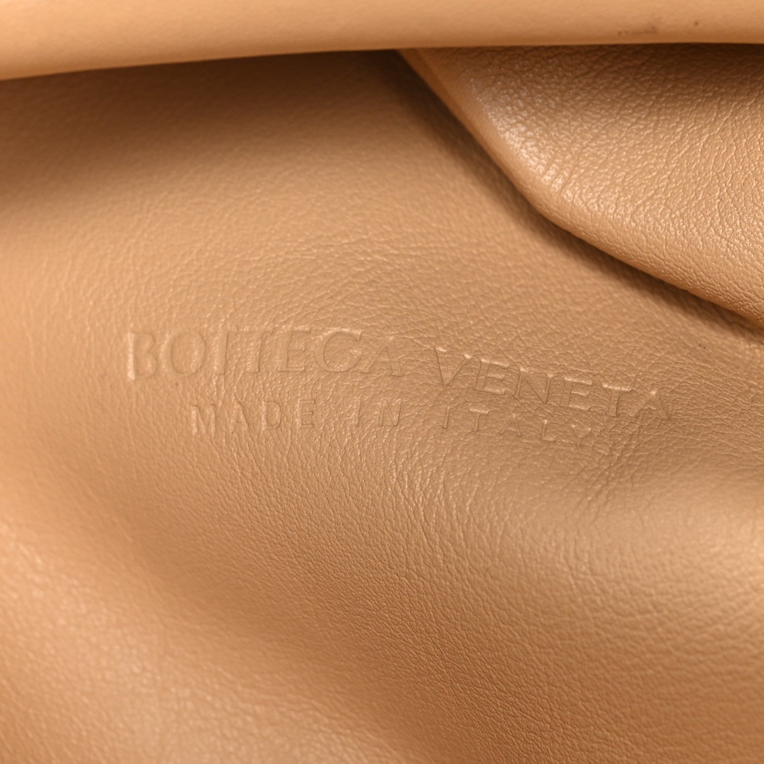 Bottega Veneta Smooth Butter Calf The Pouch Oversized Clutch Nude 6 of 12