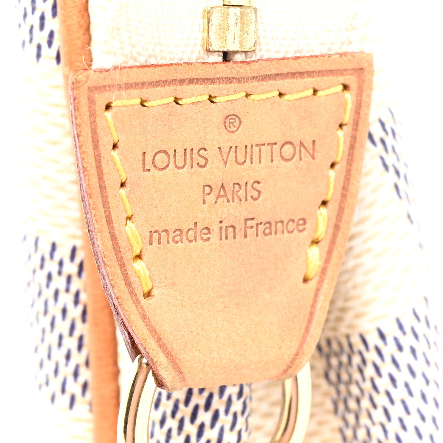 Louis Vuitton Damier Azur Eva Clutch 6 of 12
