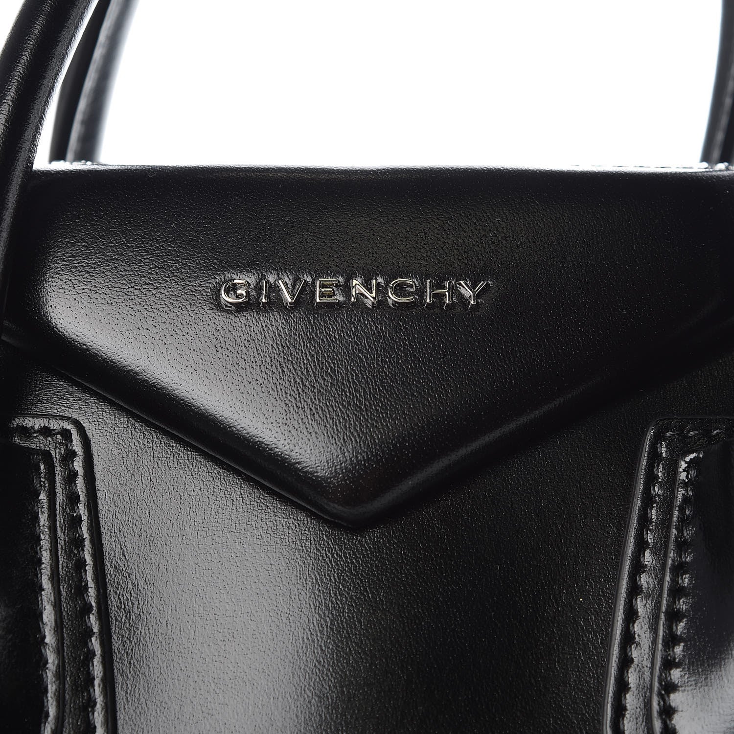Givenchy Shiny Lord Calfskin Medium Antigona Black 9 of 15