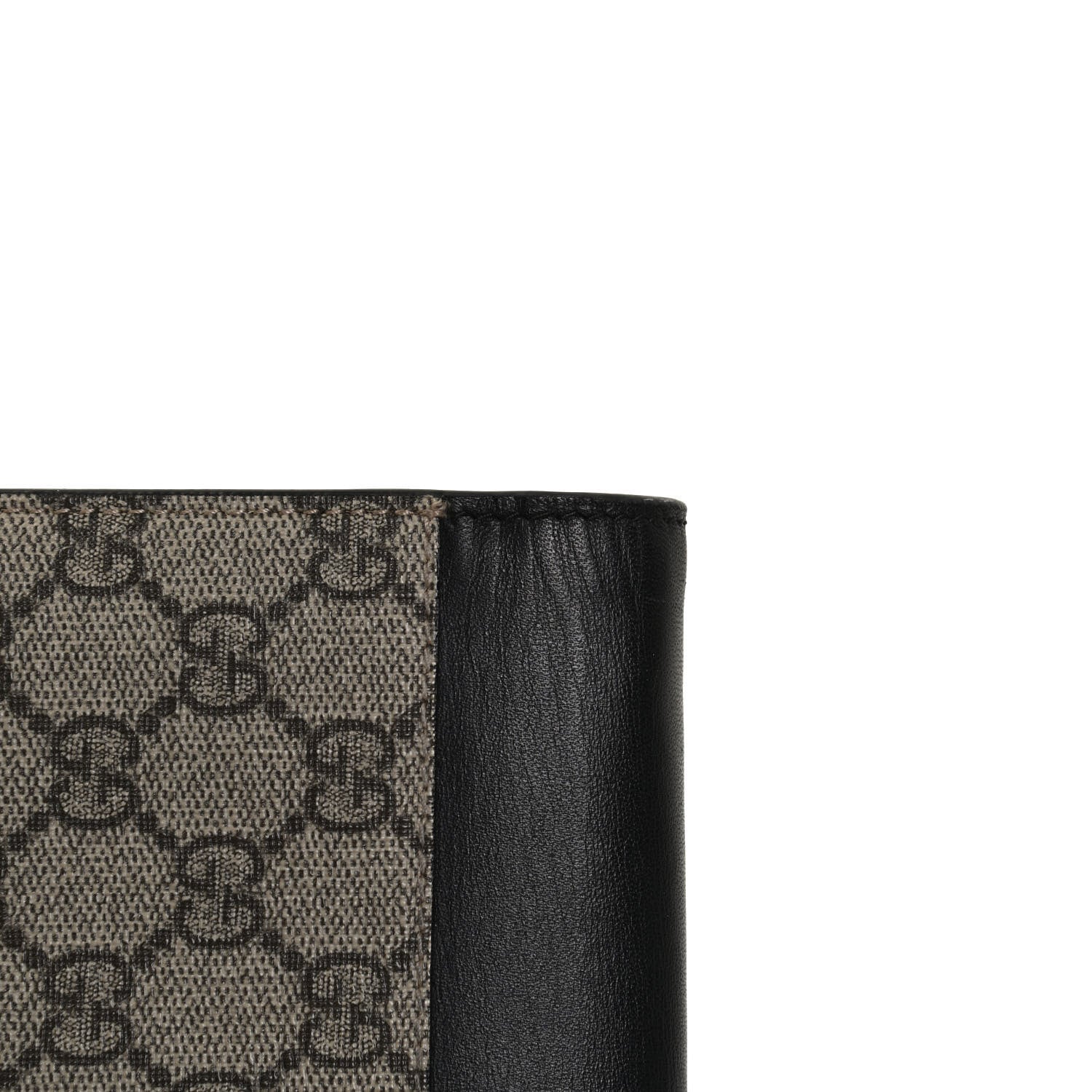 Gucci GG Supreme Monogram Mini Peony Pearly Wallet on Chain Black 11 of 11