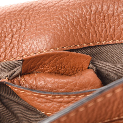 Chloe Calfskin Mini Marcie Round Crossbody Bag Tan 8 of 11