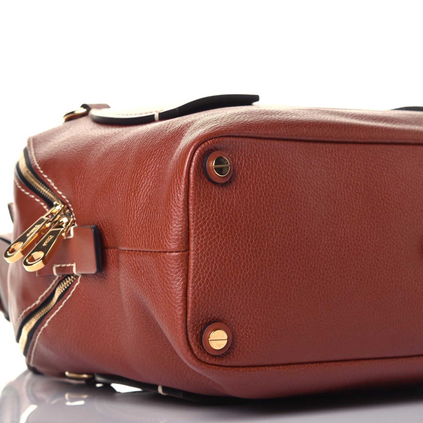 Calfskin Medium Daria Sepia Brown