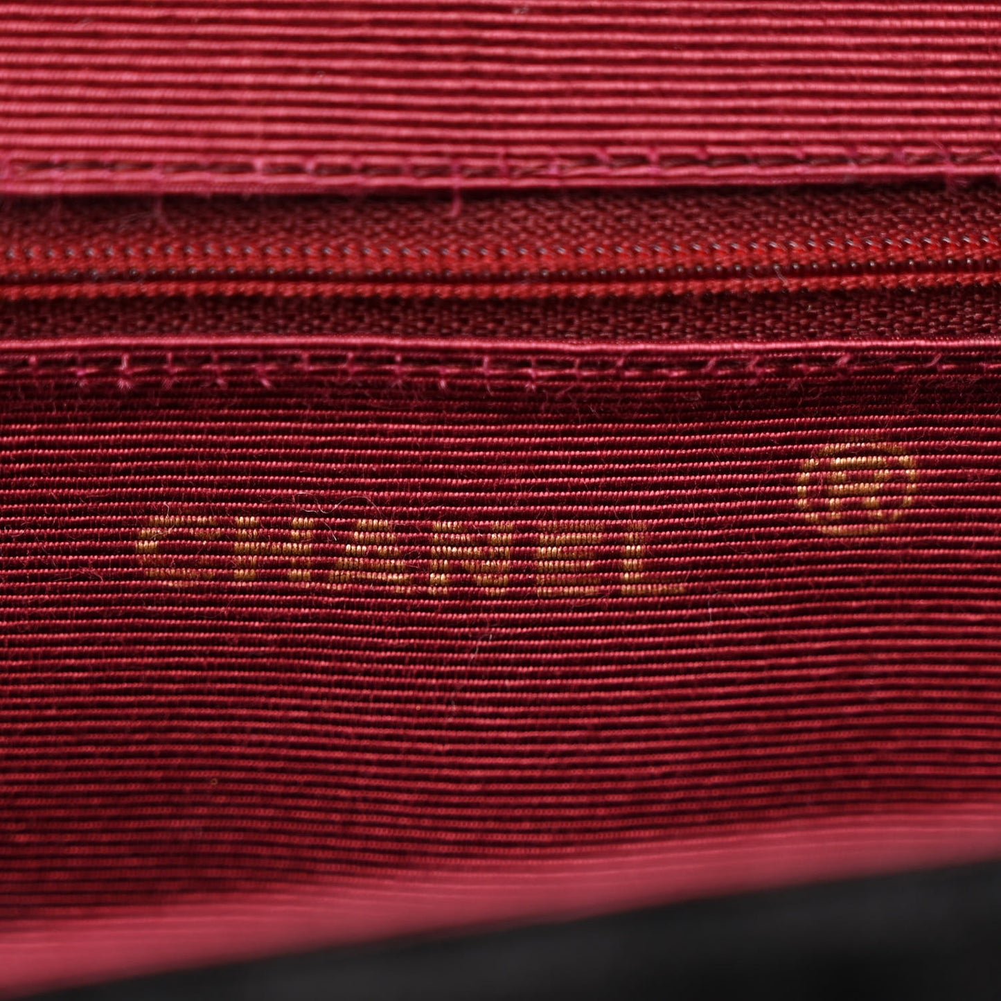 Velvet Horizontal Quilted Small Single Flap Black