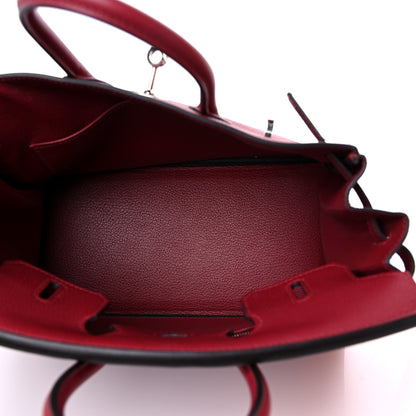 Hermes Togo Birkin 25 Rouge Grenat 5 of 11