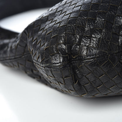 Bottega Veneta Nappa Intrecciato Shoulder Bag Black 13 of 17