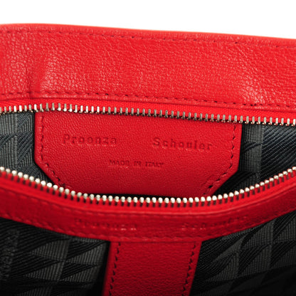 Proenza Schouler Lambskin Medium PS1 Satchel True Red 7 of 8