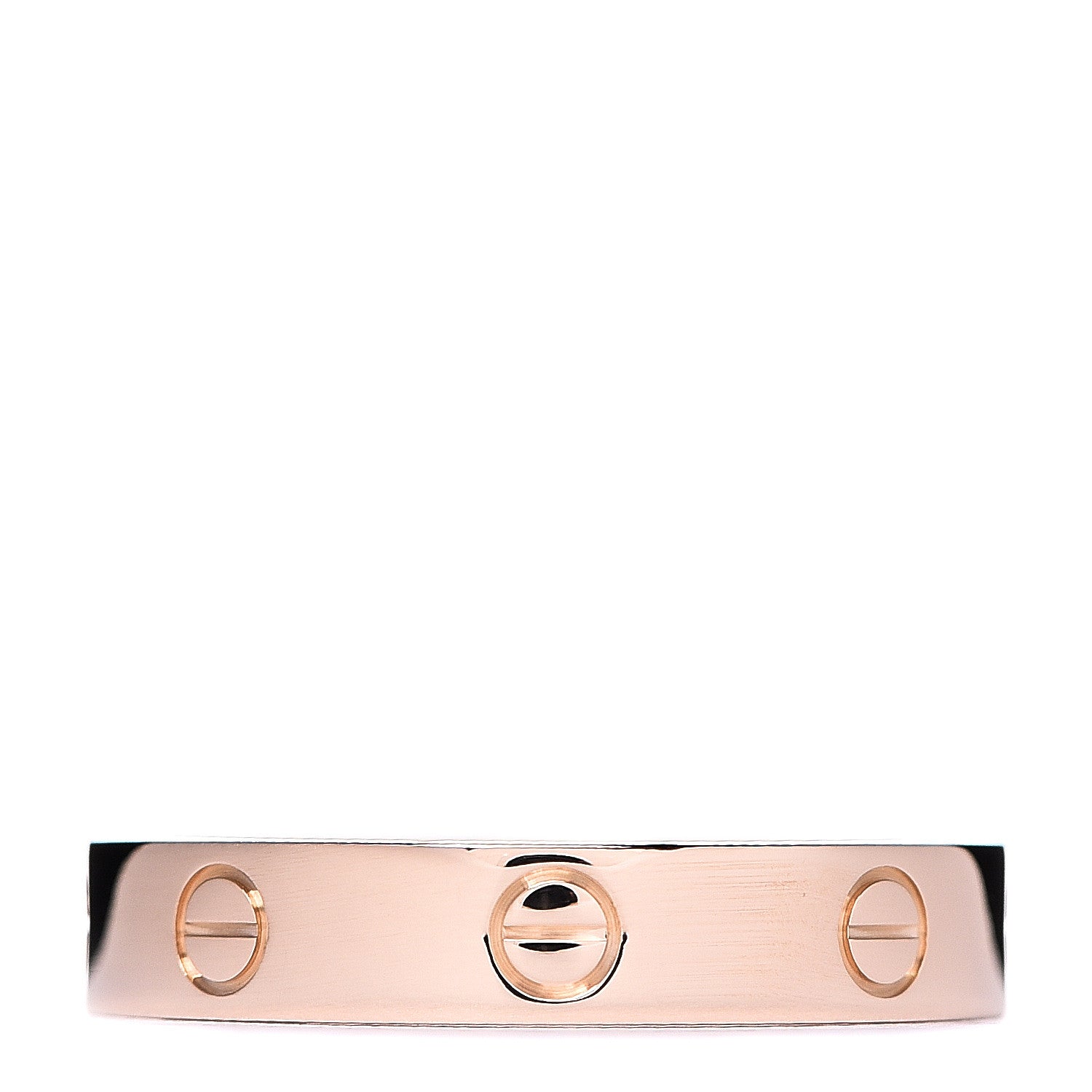 Cartier 18K Pink Gold 3.5mm LOVE Wedding Band Ring 57 8 1 of 3